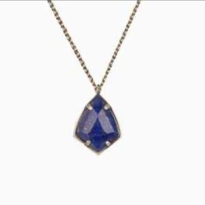 Cory Lapis Pendant Necklace